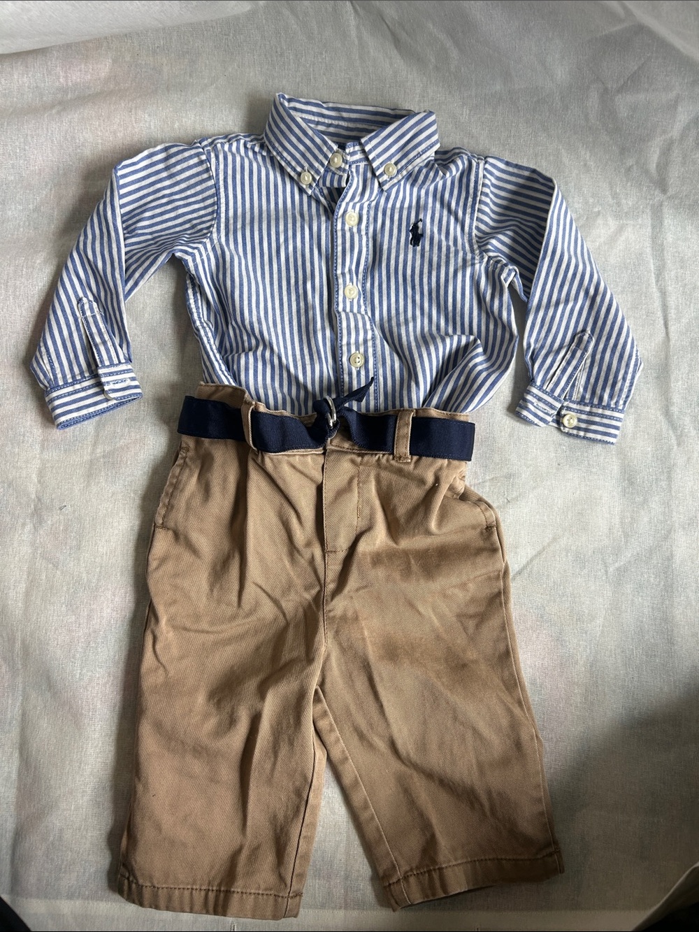Preppy Ralph Lauren Baby  Outfit - 6mo